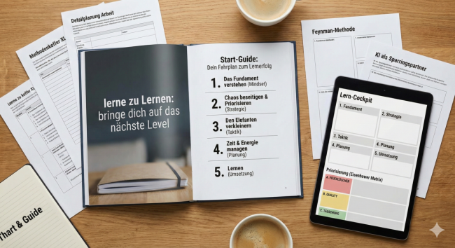 LERNEN ZU LERNEN – Dein neurobiologisches Betriebssystem für Bestnoten & Fokus