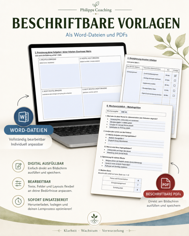 LERNEN ZU LERNEN – Dein neurobiologisches Betriebssystem für Bestnoten &amp; Fokus