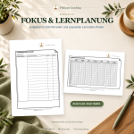 Lernen lernen – Selbstlernkurs für Fokus und Lernplanung