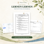 Lernen lernen – Selbstlernkurs für Fokus und Lernplanung